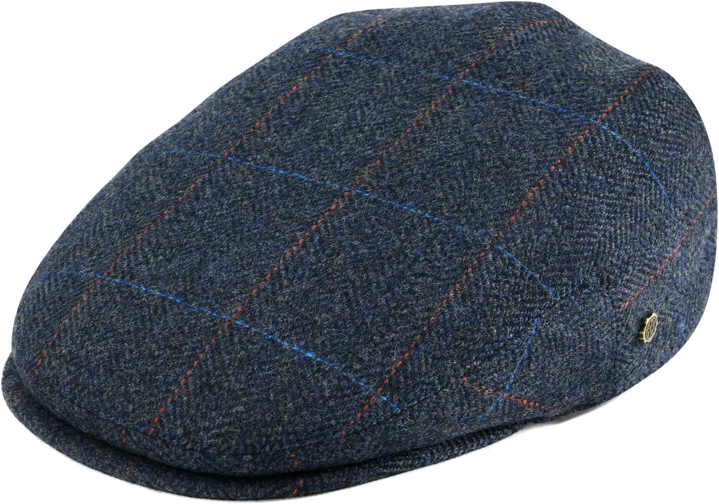 VOBOOMMen's Herringbone Flat Ivy Newsboy Hat Wool Blend Gatsby Cabbie Cap