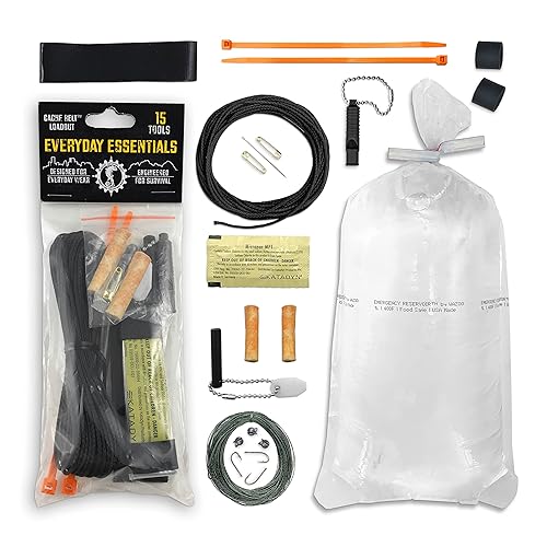 Essentials Kit for Daily Use by Wazoo Survival Gear