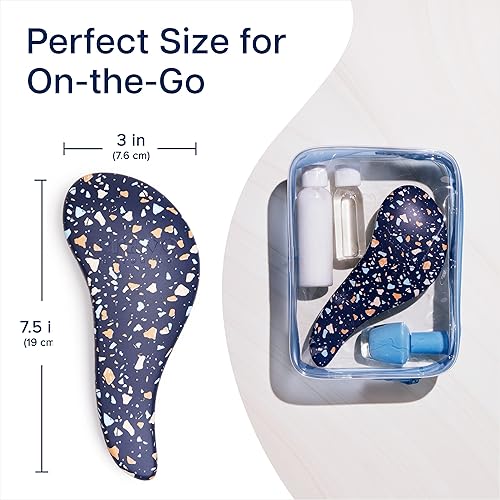 Miniatura 6 de Crave Naturals Glide Thru - Cepillo desenredante para cabello de adultos y niños, cepillo desenredante para cabello natural, rizado, liso, húmedo o