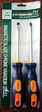 ATC Rubber Grip Screwdriver Set (2 Piece)