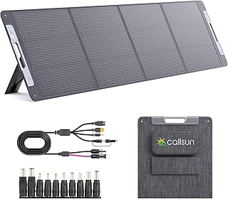 220W 19.8V Tragbares Solarpanel,N-Type 16BB Faltbar Monokristalline Solarmodule für Tragbare Powerstation,Photovoltaik Modul Solaranlage für Outdoor Garten Balkon Wohnwagen Camping