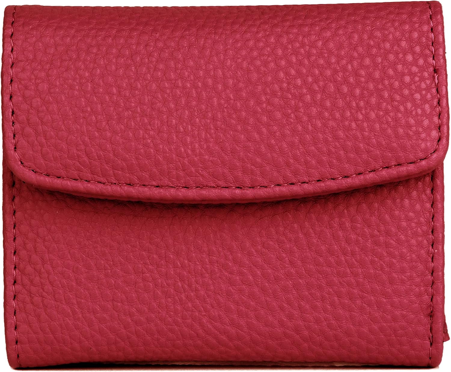 Julia Buxton Pebble Pik-Me-Up® Mini-Trifold Red