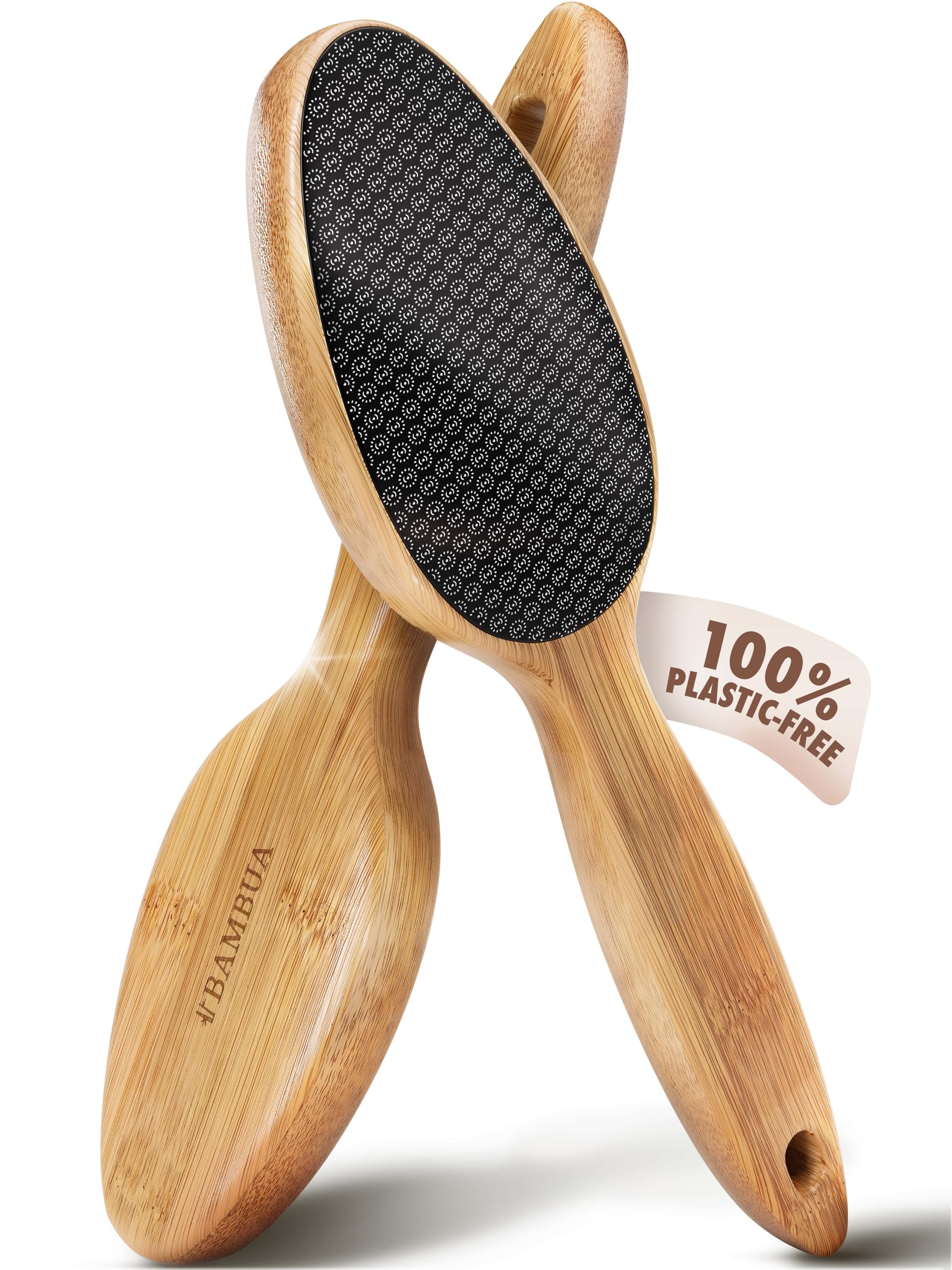 Foot File - [100% Anti-Callus Effect] Callus Remover for Feet - Effective Foot Scraper - Pedicure Foot Files for Hard Skin Remover Foot Scrub - Pumice Stone for Feet - Foot Scrubber (Black)