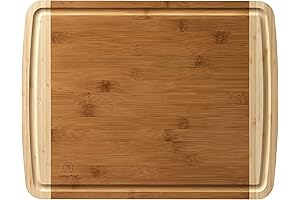 Bamboo Cutting Board - Meat Carving board with Deep Juice Well