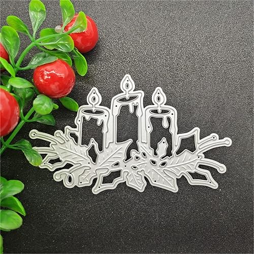 Miniatura 2 de FAWENUCY Troqueles de álbumes de recortes troqueles de corte de metal de Navidad para hacer tarjetas plantilla de papel para manualidades plantillas