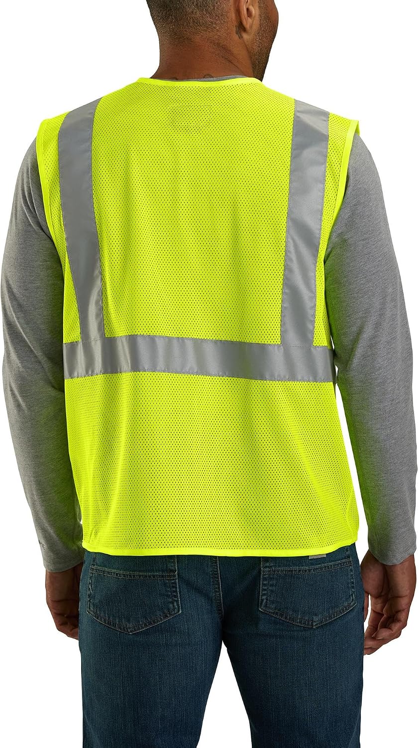 Carhartt Men's 106171 High-Visibility Mesh Multi-Pocket Class 2 Vest