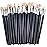 50 PCS 4 Inch Disposable Eyeshadow Brushes, Sponge Makeup Applicators