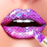 Poppies, butterflies, whatever you see, turn them into Lip Art!