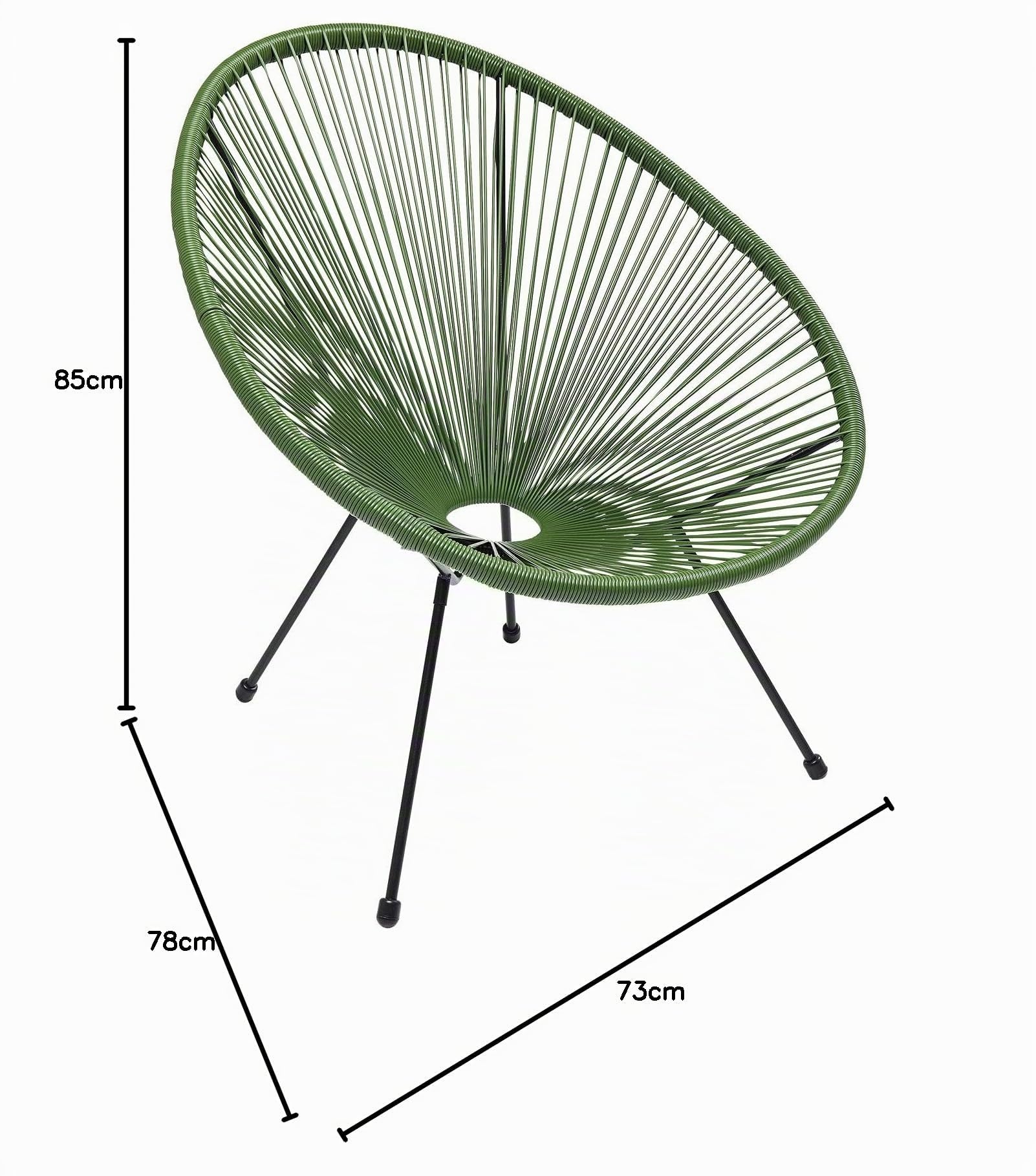 Kare Design Fauteuil Acapulco