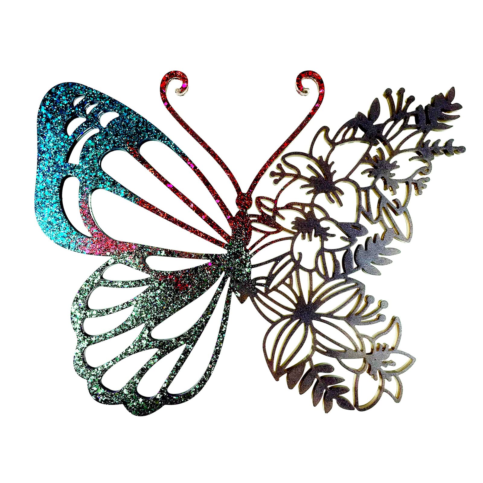 YYlingx Butterfly Shape Silicone Mould, 3D Large Animal Design Epoxy Resin Mould for DIY Wall Stickers Decoration, Crafts Decor - Image 4