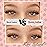 Brown Lash Clusters Kit Natural Dark Brown Eyelash Extensions Kit Wispy Individual Lashes C-Curly Cluster Lashes Extensions with Bond and Seal Lash Glue and Eyelashes Tweezers Lash Kit
