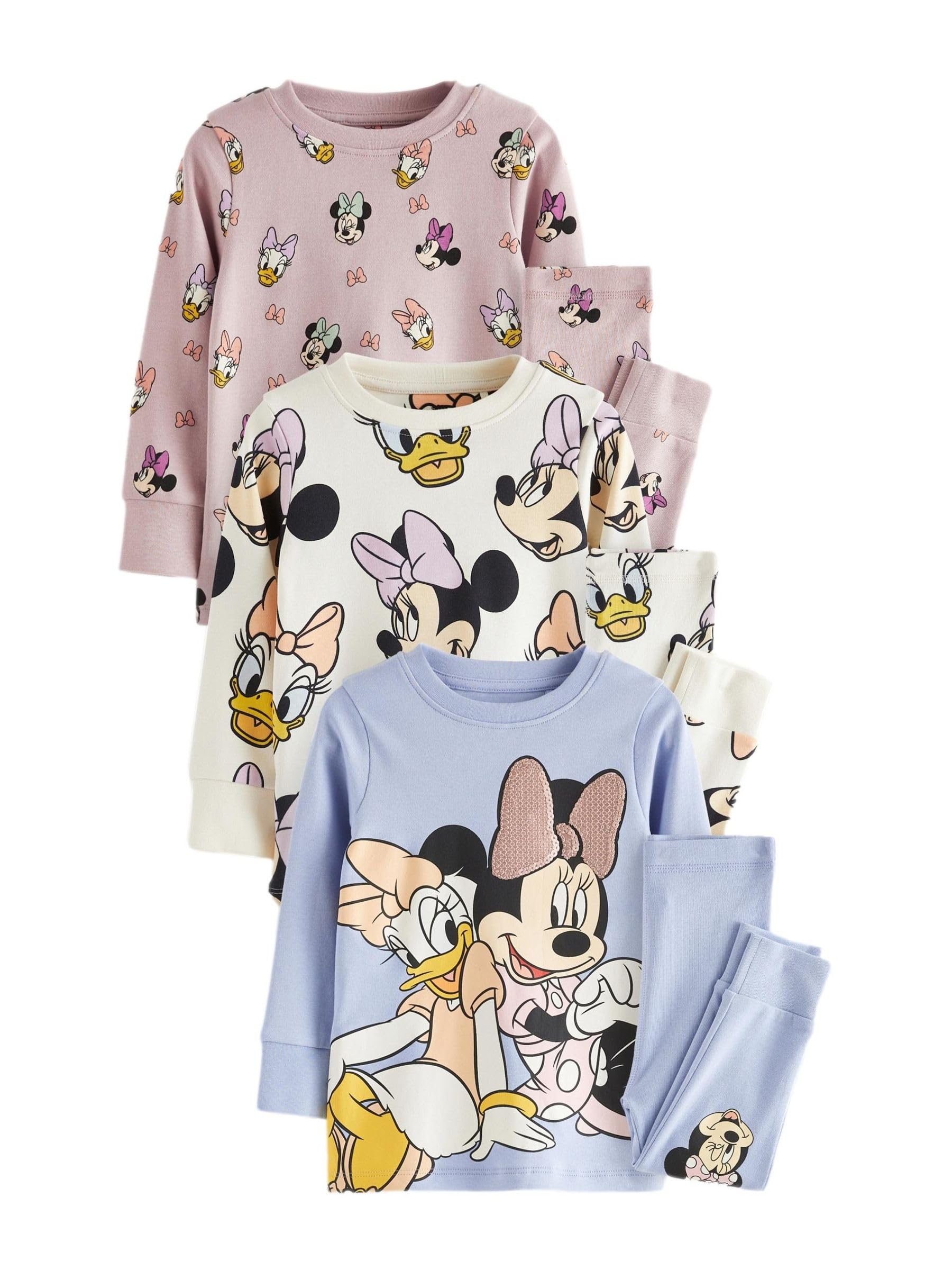 NEXT Fille Pyjama Minnie Mouse sous Licence, Lot de 3