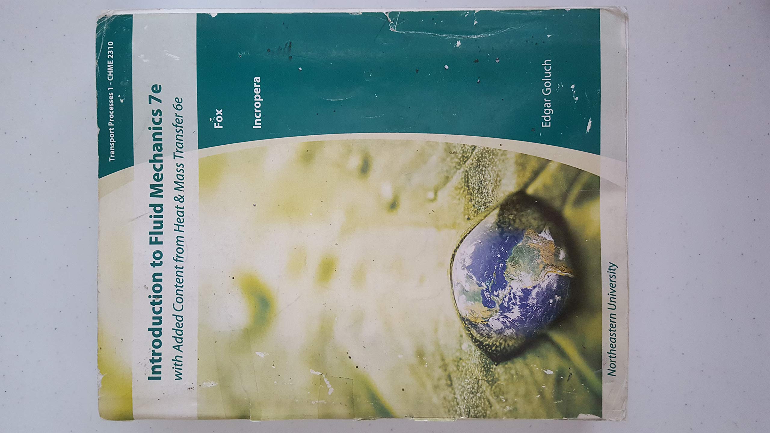 Introduction to Fluid Mechanics: Fox, Robert W., McDonald, Alan T
