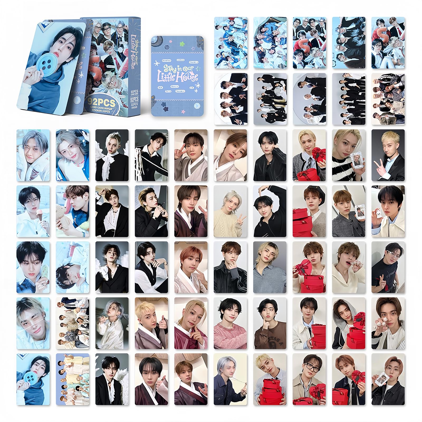 Stray Kids Stay in our Little House トレカ 92 peças Stray Kids Stay In The Little House Photocards DO IT