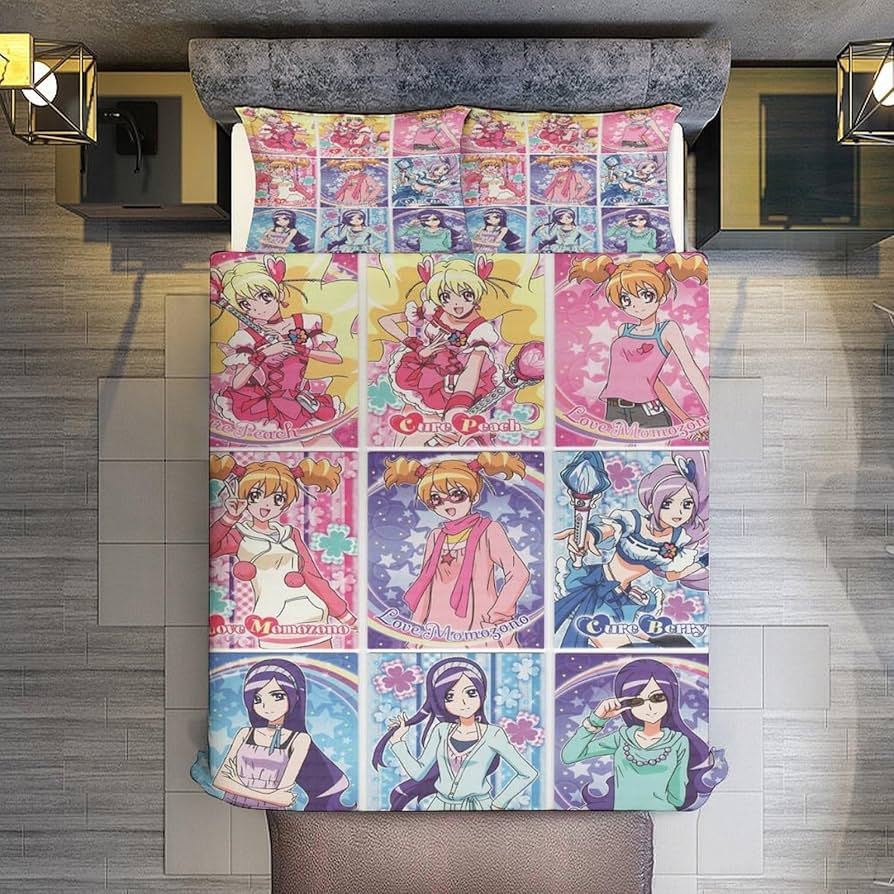 Amazon｜キミとアイドルプリキュア♪布団カバーセット シングル・3点