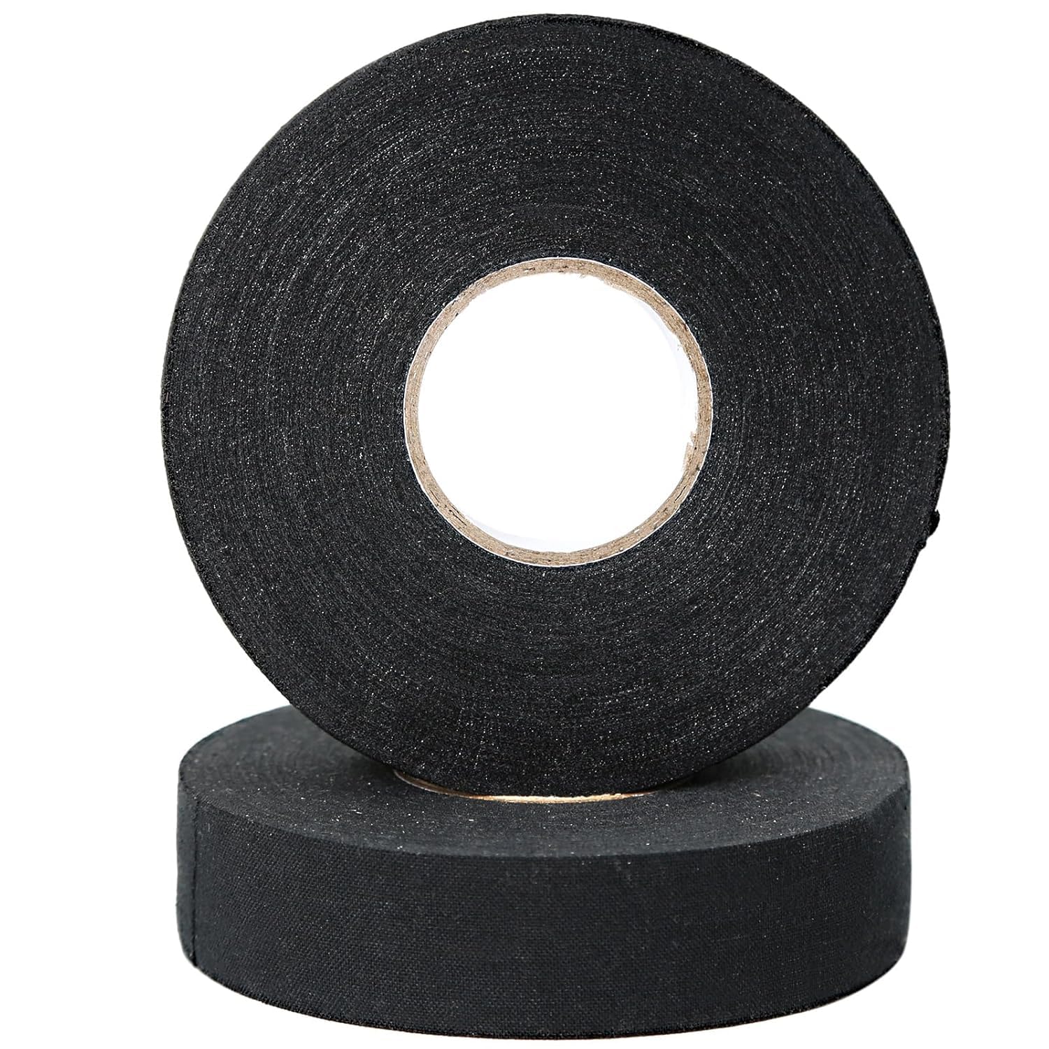 TEEWOOM Tactical Grip Tape Handgun Grip Tape 1 Inch x 27.34 Yards Black Goon Tape Multipurpose Military Tape Handle Protector, Non-Slip Tape for Guns, Rifles and Shotguns 2 Roll Black