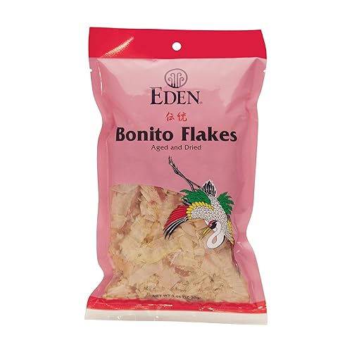 Eden Bonito Flakes, 1.05 onzas (paquete de 4)