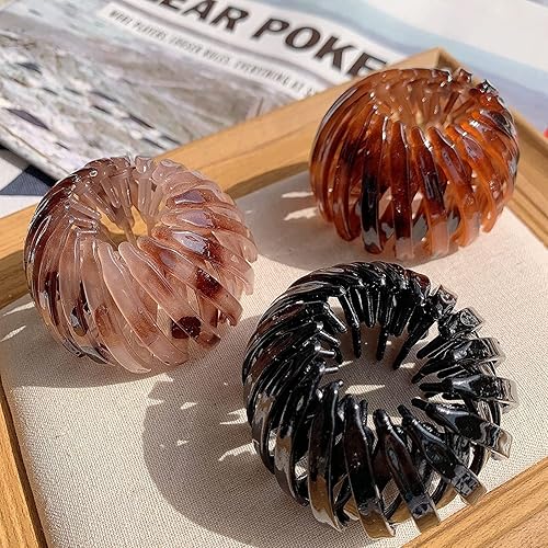 Miniatura 6 de Pinzas para el cabello de moda expandibles, ligas para el cabello, pinzas para el cabello, horquilla de cola de caballo, rizador, herramienta de