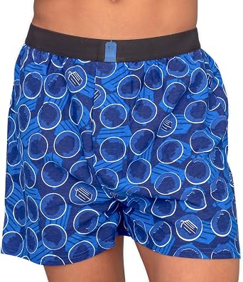 Doctor Who Blue Circles Tardis Classic Boxers