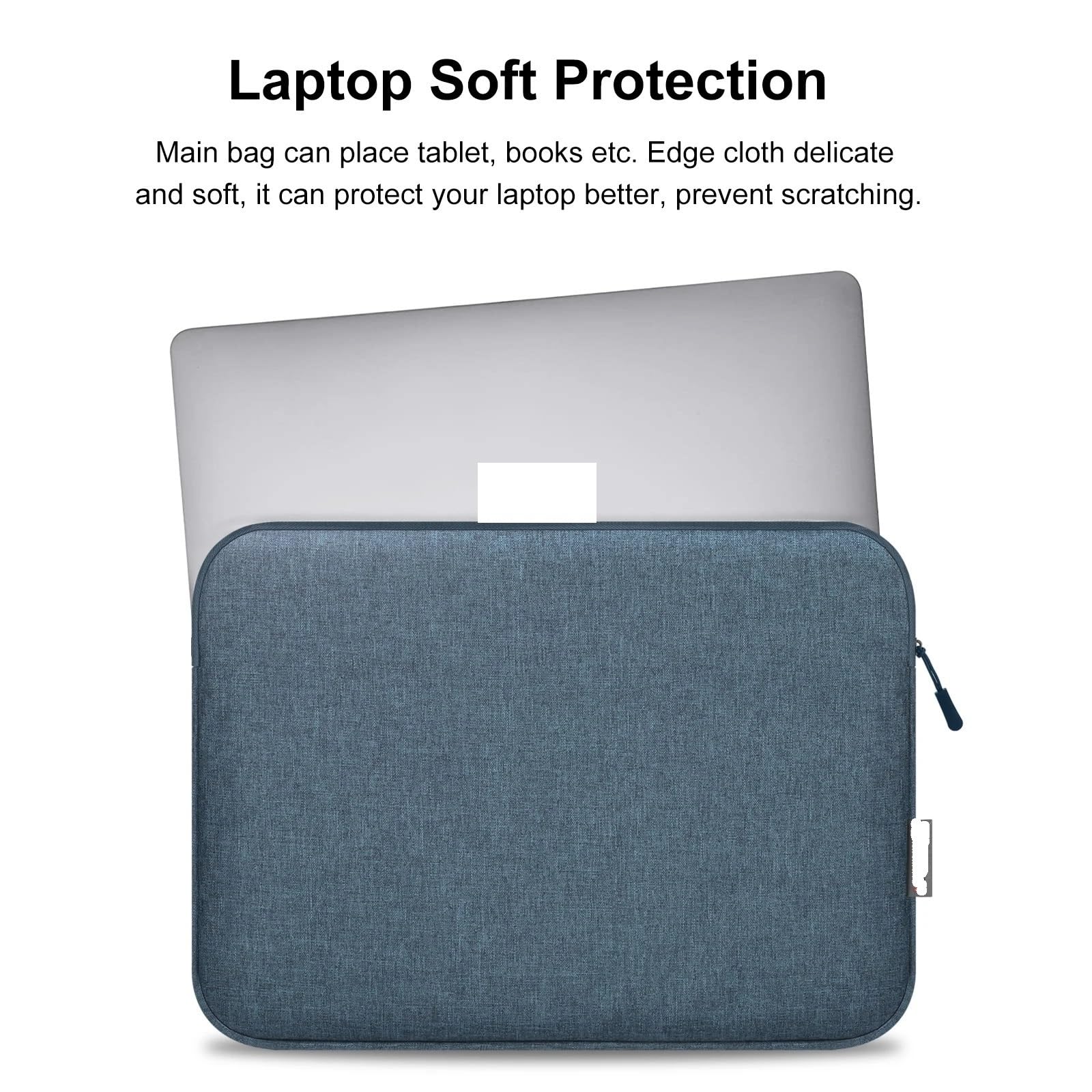 Funda for Ordenador portátil con Cremallera, maletín for de 15-16,7 Pulgadas para Ordenador