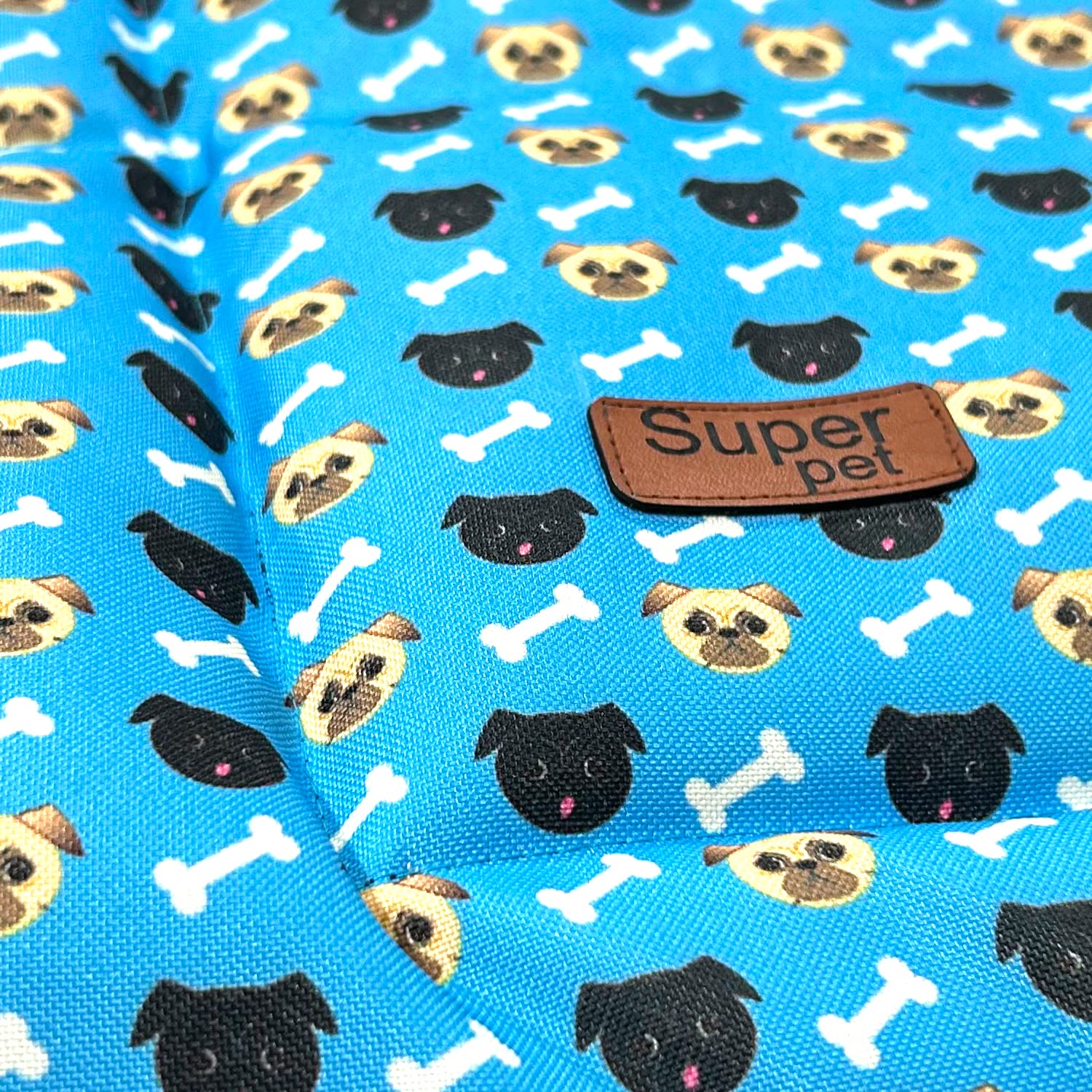 Midwest Dog & Cat Matterss Comfy Medium Size Bed Soft, Light, Quirky Prints Suitable for Small Breed & Medium Size Dogs | Length 34 Inch(86 CM) * Width 22 Inch(57 CM) 1