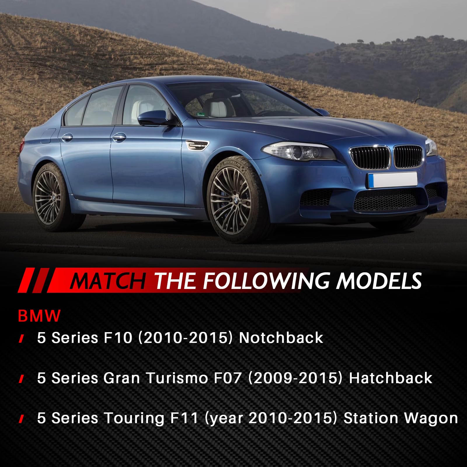 2x Hinten Luftfeder Luftfederung Links & Rechts Ersatz für 5er F10 5er Gran Turismo F07 5er Touring F11 Autozubehör Teil# 37106781827 37106781828 37106781843 37106781844