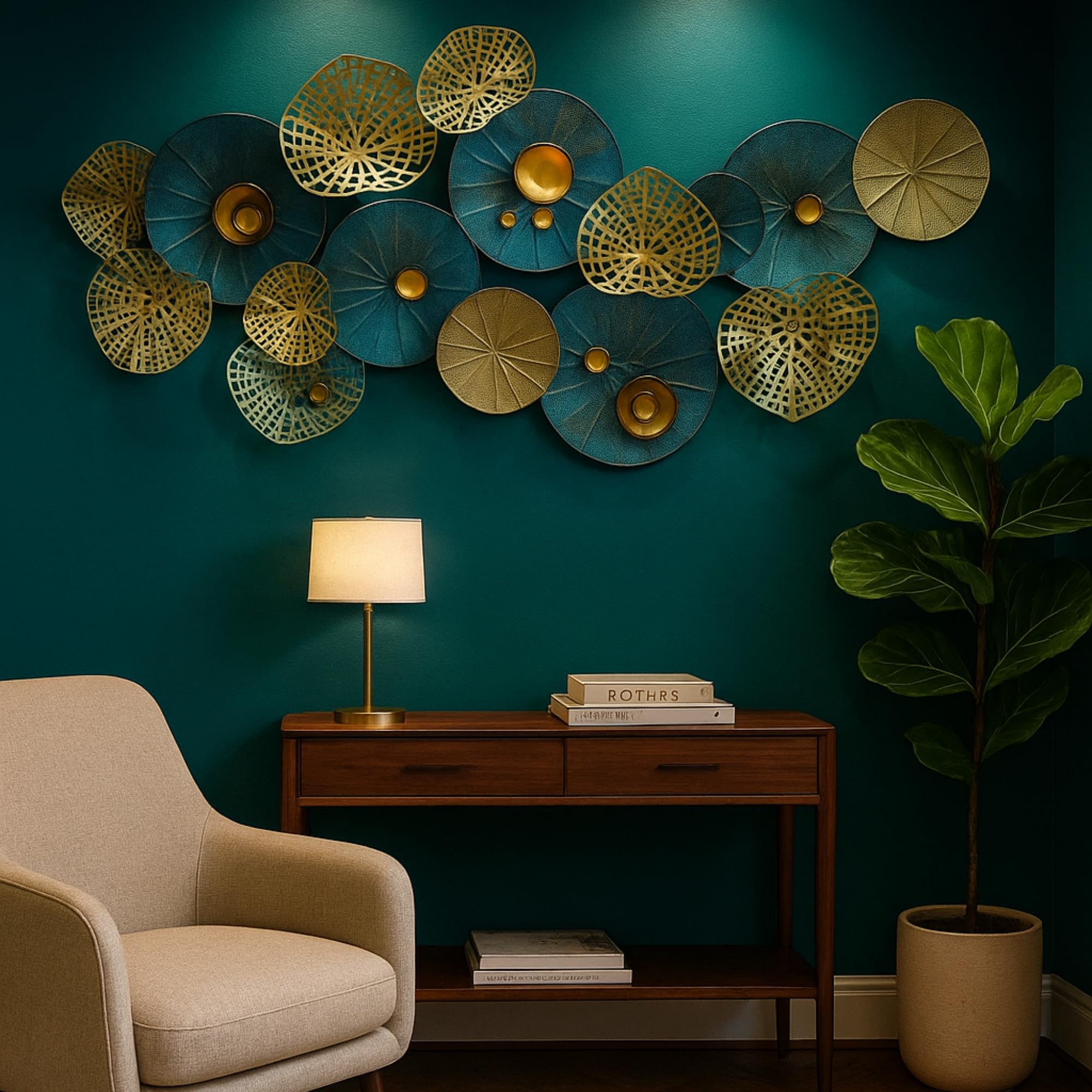 ZXC Metal Wall Decor Decorative Wall Sclpture For Home Decoration