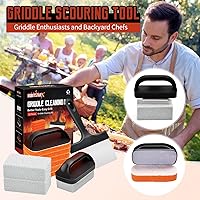 Vista 7 de Kit de limpieza de plancha para accesorios de plancha Blackstone - Kit de limpieza de plancha de 12 piezas - Juego de limpiador de parrilla