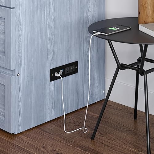 Miniatura 7 de AFI Northfield Murphy - Cómoda de cama matrimonial madera flotante