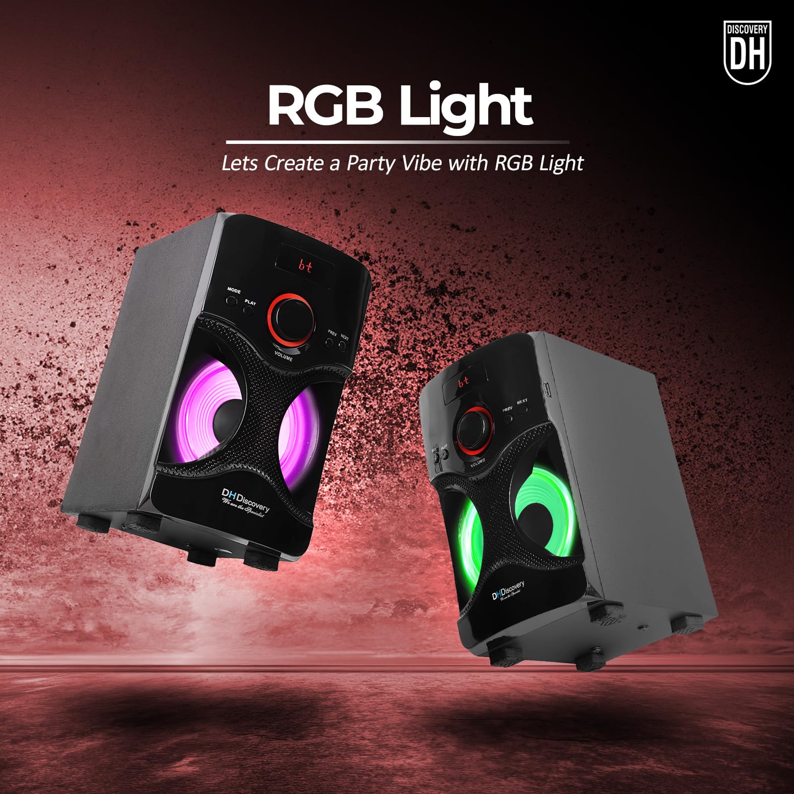 Dh Discovery 40 W Bluetooth Home Theatre Speaker Mic