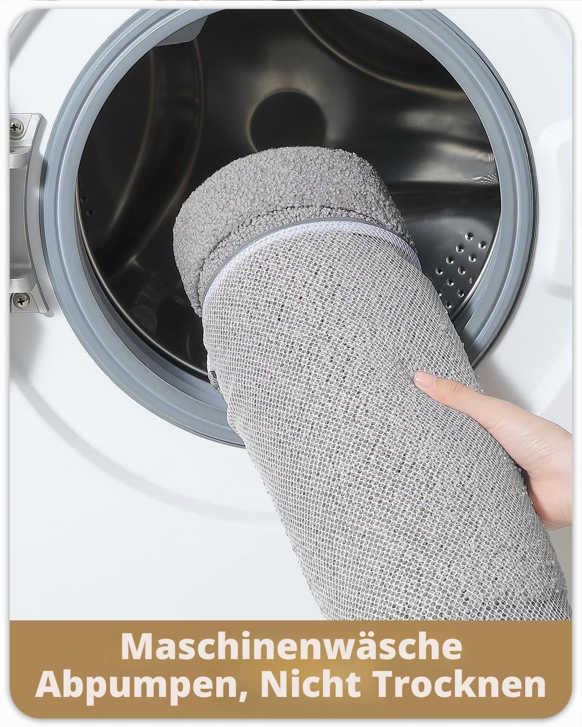 COLOR&GEOMETRY Grau Badteppich rutschfest Waschbar 61x110 cm, Weich Badezimmerteppich Super Saugfähig Badematte rutschfest waschbar Badvorleger für Dusche, Badezimmer, Badewanne, Eitelkeit