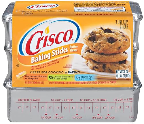 Miniatura 1 de Crisco Barras para hornear para todo tipo de verduras sabor a mantequilla 20 onzas