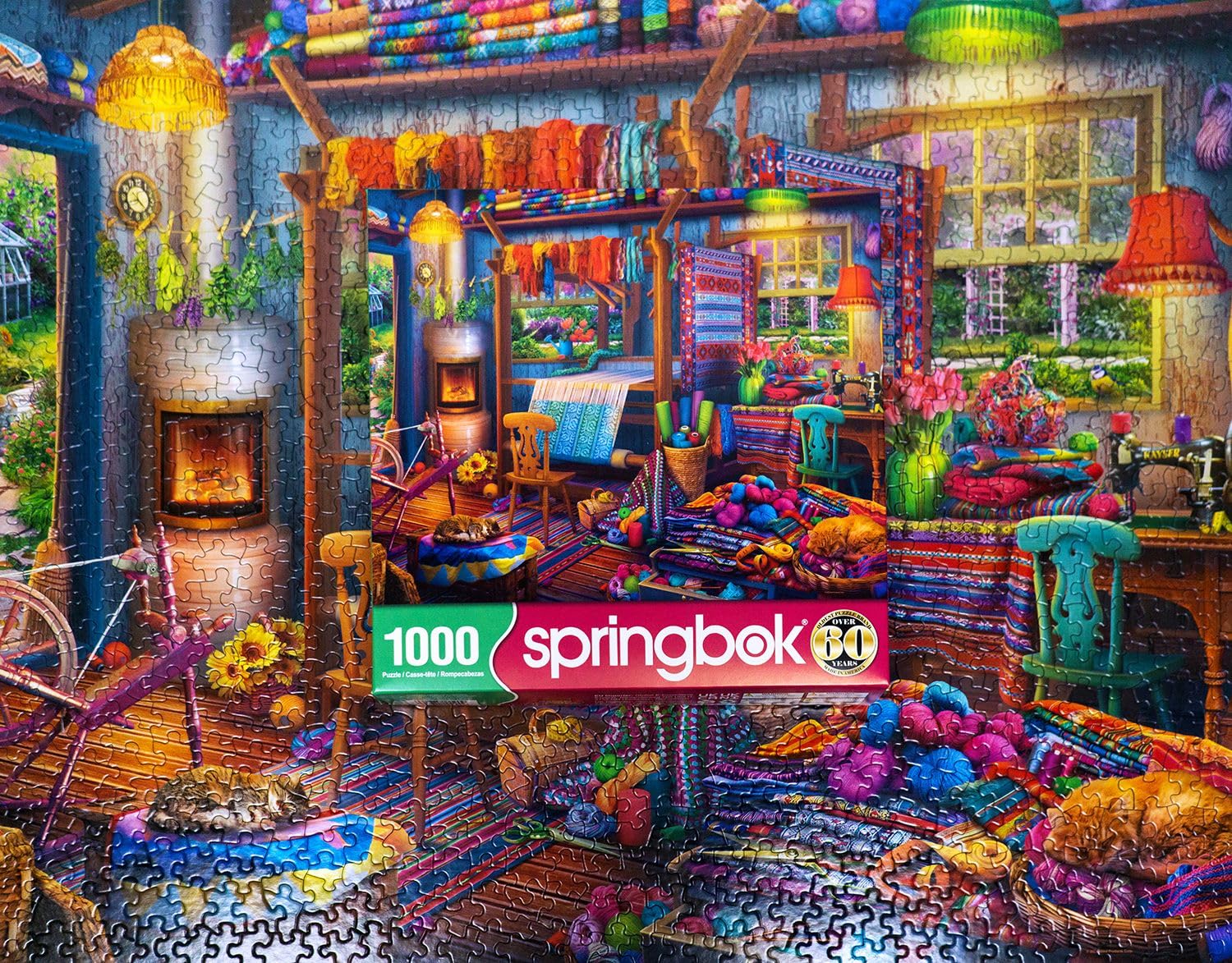 Amazon.co.jp: Springbok's 1000ピース ジグソーパズル ウィーバーズ