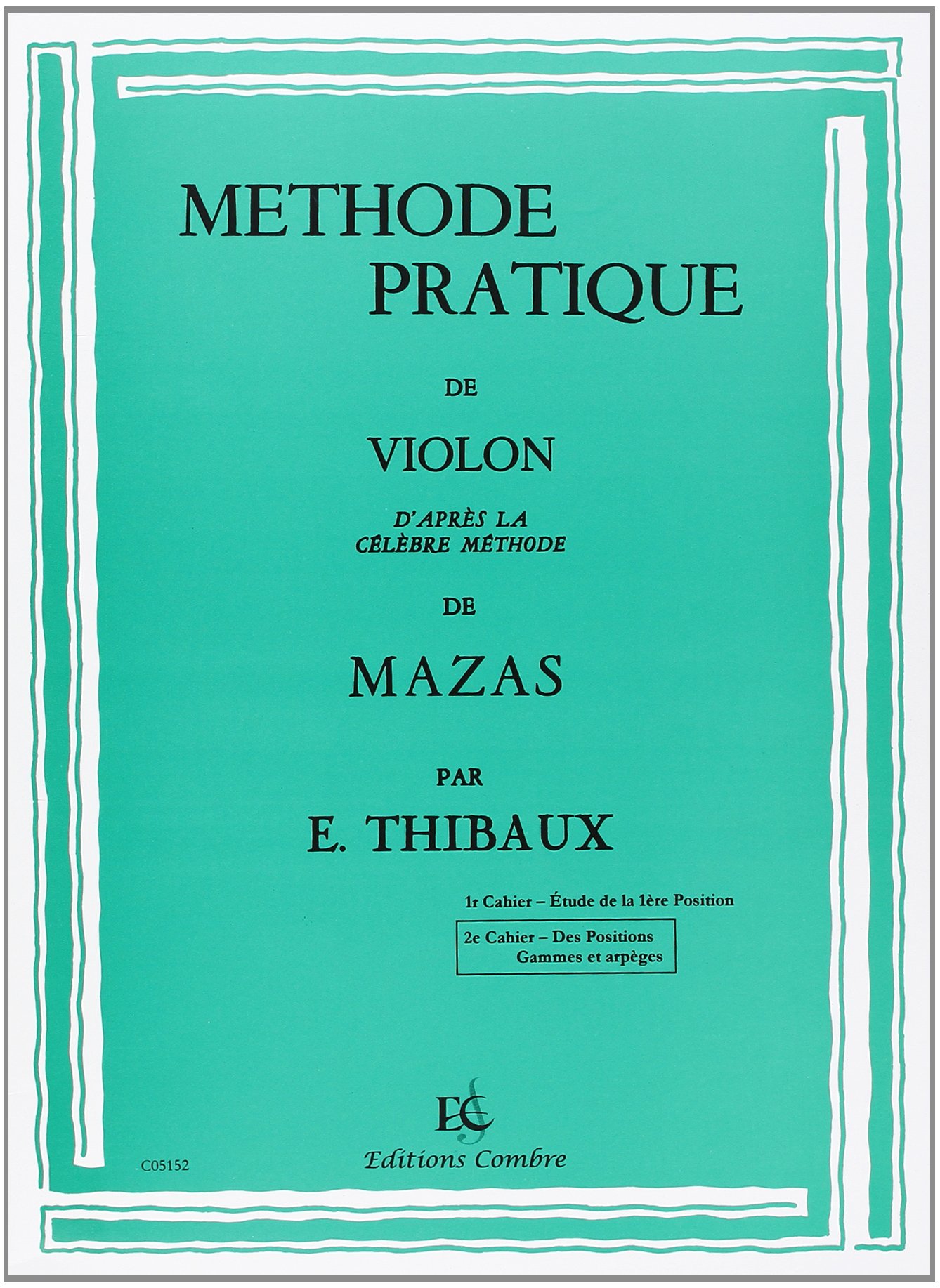 Methode d'apres mazas vol.2 --- violon