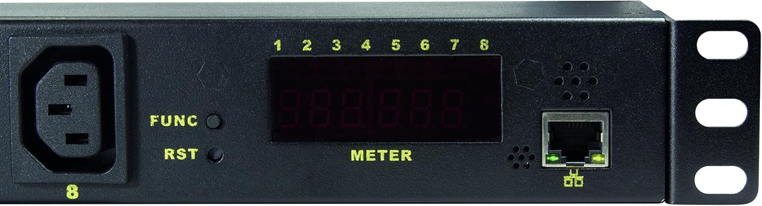 Logilink PDU8P01 Front Panel Close-up