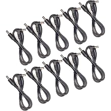 10 Pack of Effect Pedal Power Cables for MXR DC Brick & ISO Brick Power Supply