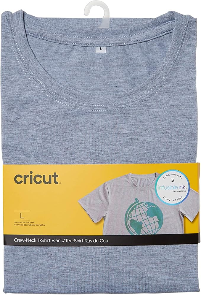 T-Shirt Gray-XL Infusible Ink Blanks 