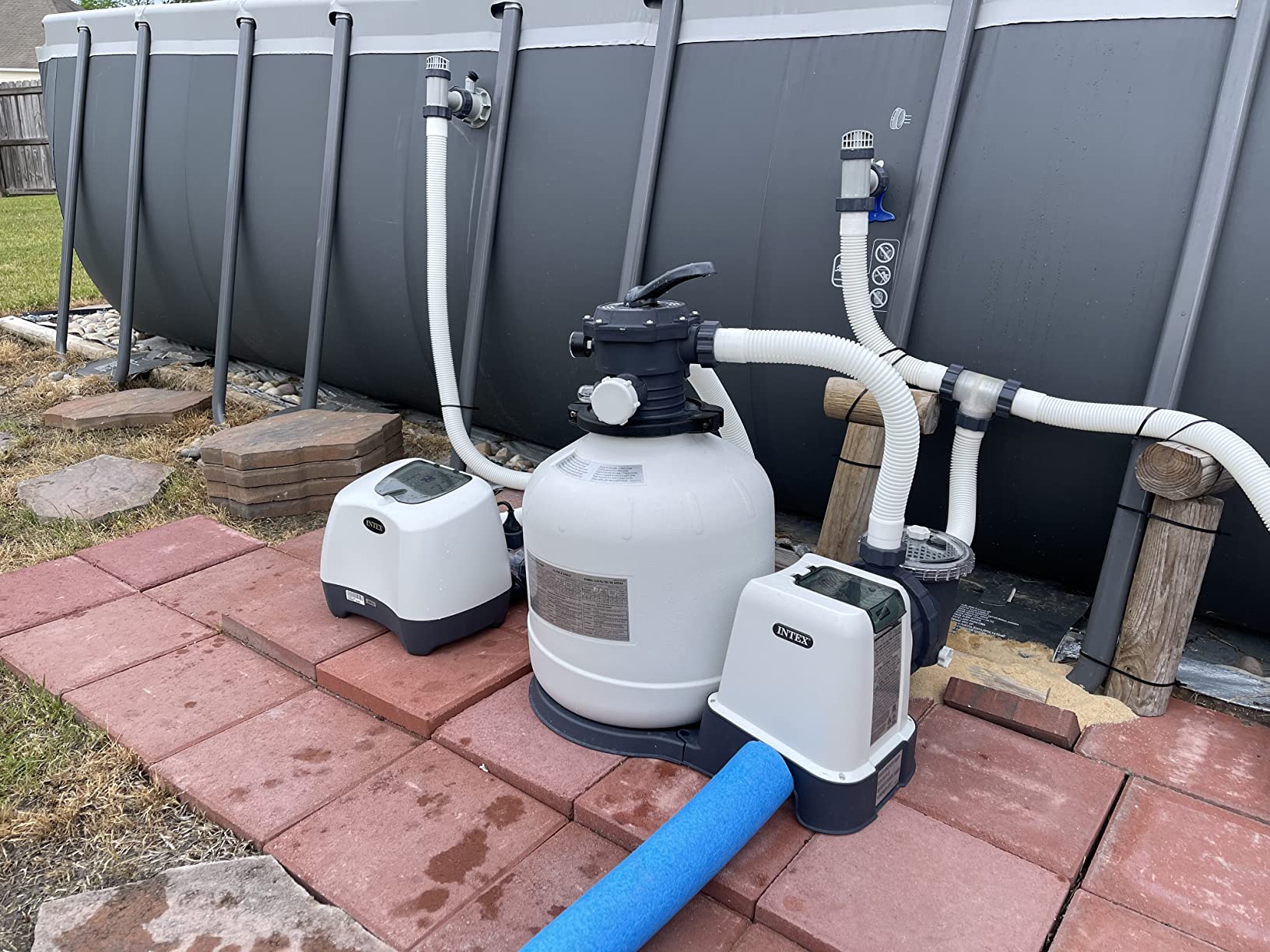 41/mo Finance INTEX 26665EG QZ1100 Krystal Clear Saltwater System