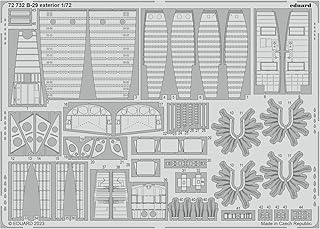 Eduard Sprue Brothers 1:72 PE - B-29 Superfortress Exterior Detail Set (ACA/H2K kit), EDU72732