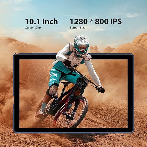 Miniatura 5 de YOTOPT Tableta 10 pulgadas Android 12 Tabletas, 4GB RAM, 64GB ROM 1TB Expandir Tabletas, Android 12 Tablet PC, Tableta WiFi, Pantalla IPS de 10.1