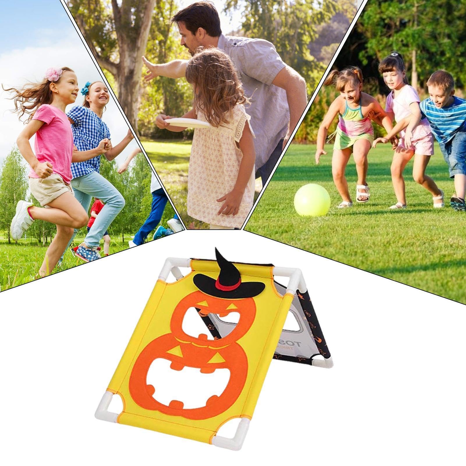 esterno lancio sacchetti fagioli Giocattoli sensoriali interattivi cartoon | Corn Hole Halloween Bambini Esterno Per Bambini Famiglia Interno Esterno Giardino Spiaggia Festa