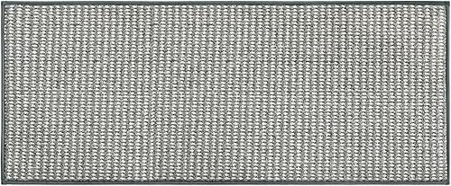 Artoid Mode Camel and Grey Machine Washable Non Slip Doormat,Soft Absorbent and 