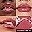 Depuplum Pink Lipstick for Women Hydrate Glossy Lipstick Moisture Lip Gloss Sheer-Medium Coverage ShineTinted Lip Balm for Dry Lips,DM96 Dusty Pink