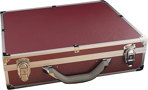 Vista 54 de Ursae Minoris Elite - Caja de aluminio negro para 100 portamonedas de estilo certificado o certificado NGC, PCGS, ANACS, Elite, Lighthouse, BCW