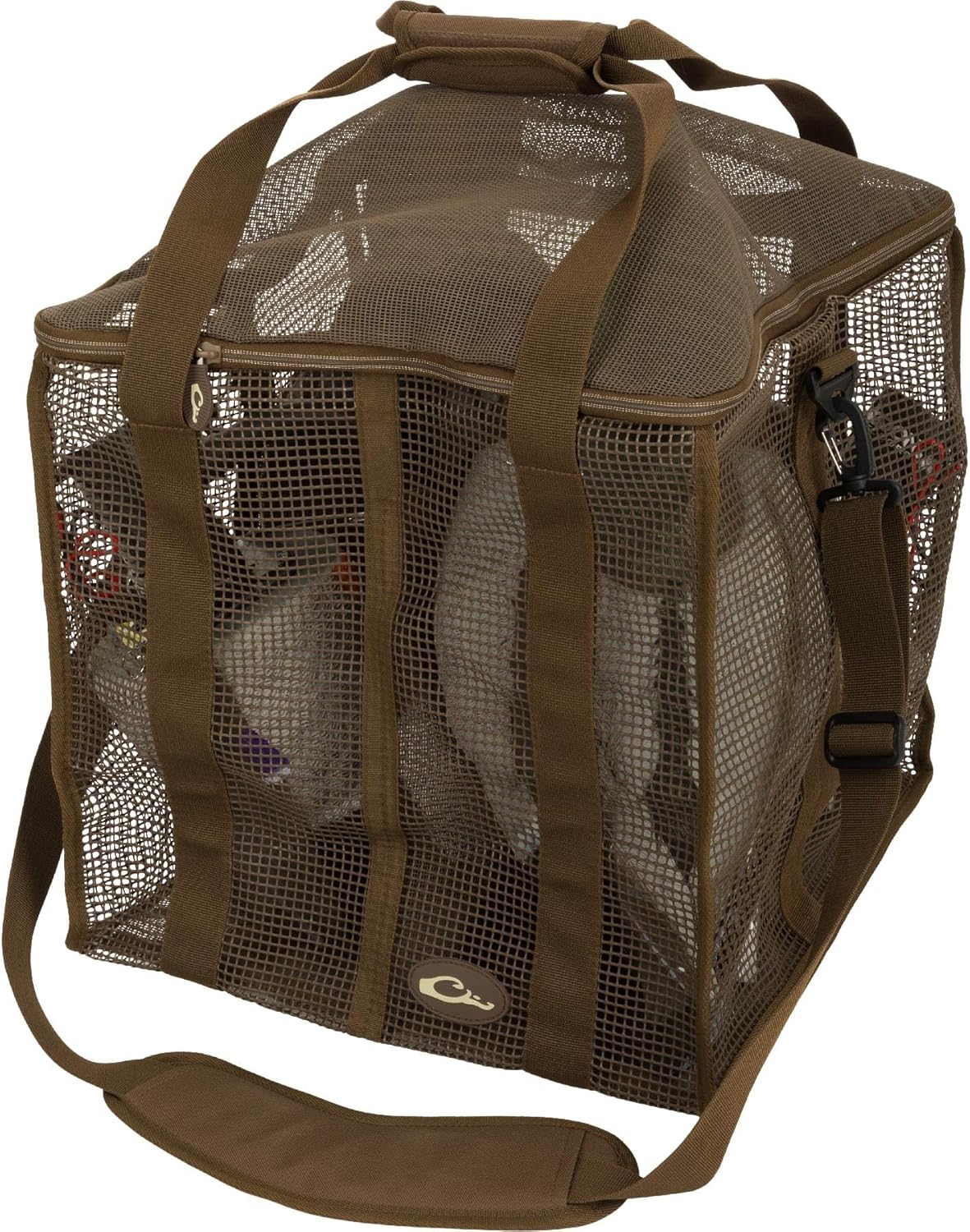 Drake Waterfowl Floater Series Decoy Bag - Hunting Slotted Lightweight Quick-Drying Duck Goose Decoy Storage Bag, 4-Slot Motion