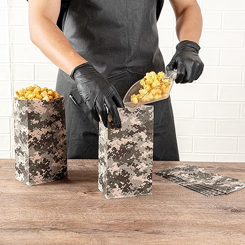 Vista 470 de Restaurantware Bag Tek - Bolsas de almuerzo desechables de 2 libras, 100 bolsas resistentes para llevar, parte inferior plana, ideal para Blanco