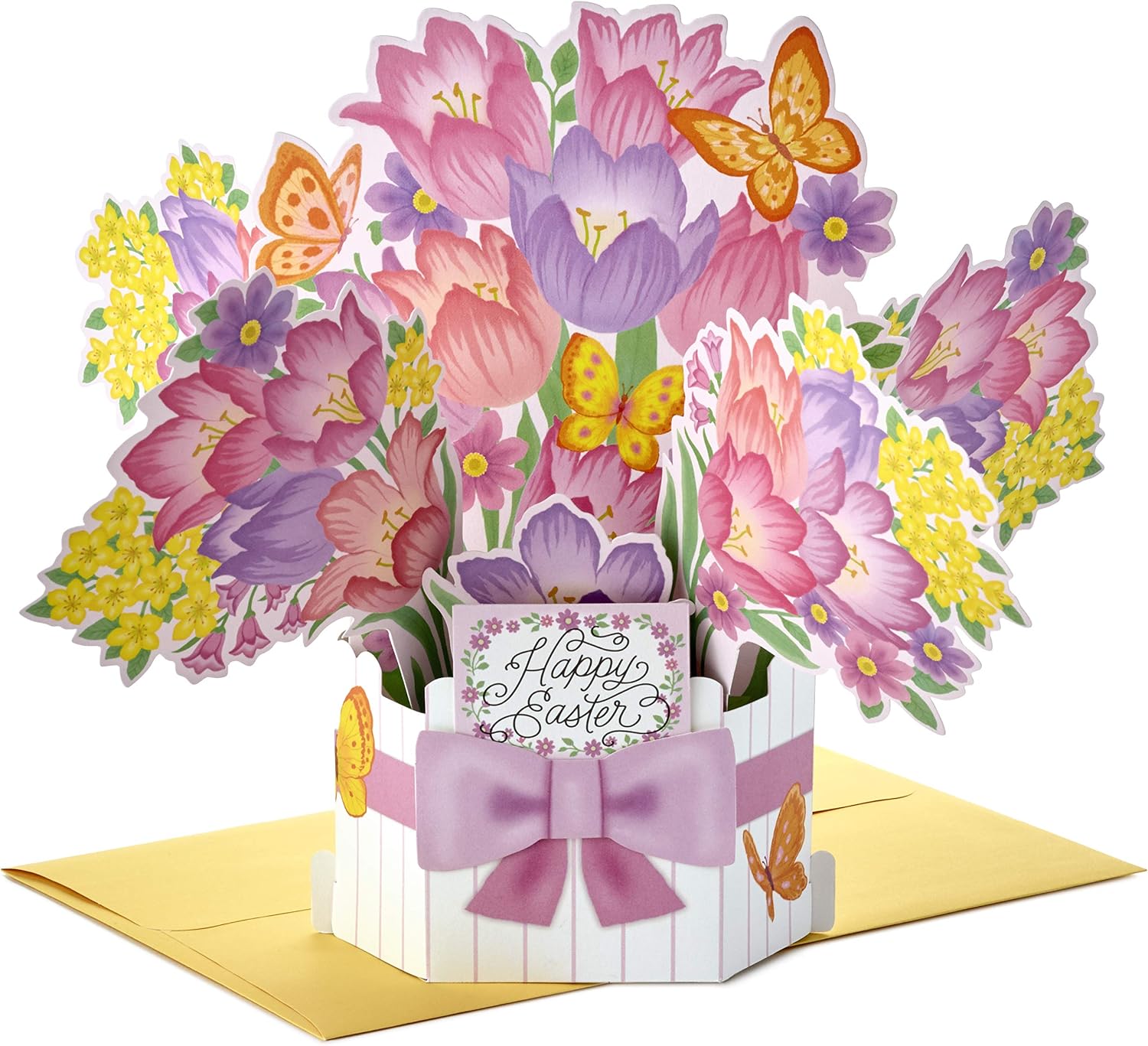 Hallmark Pop Up Easter Card (Displayable Bouquet of Flowers)