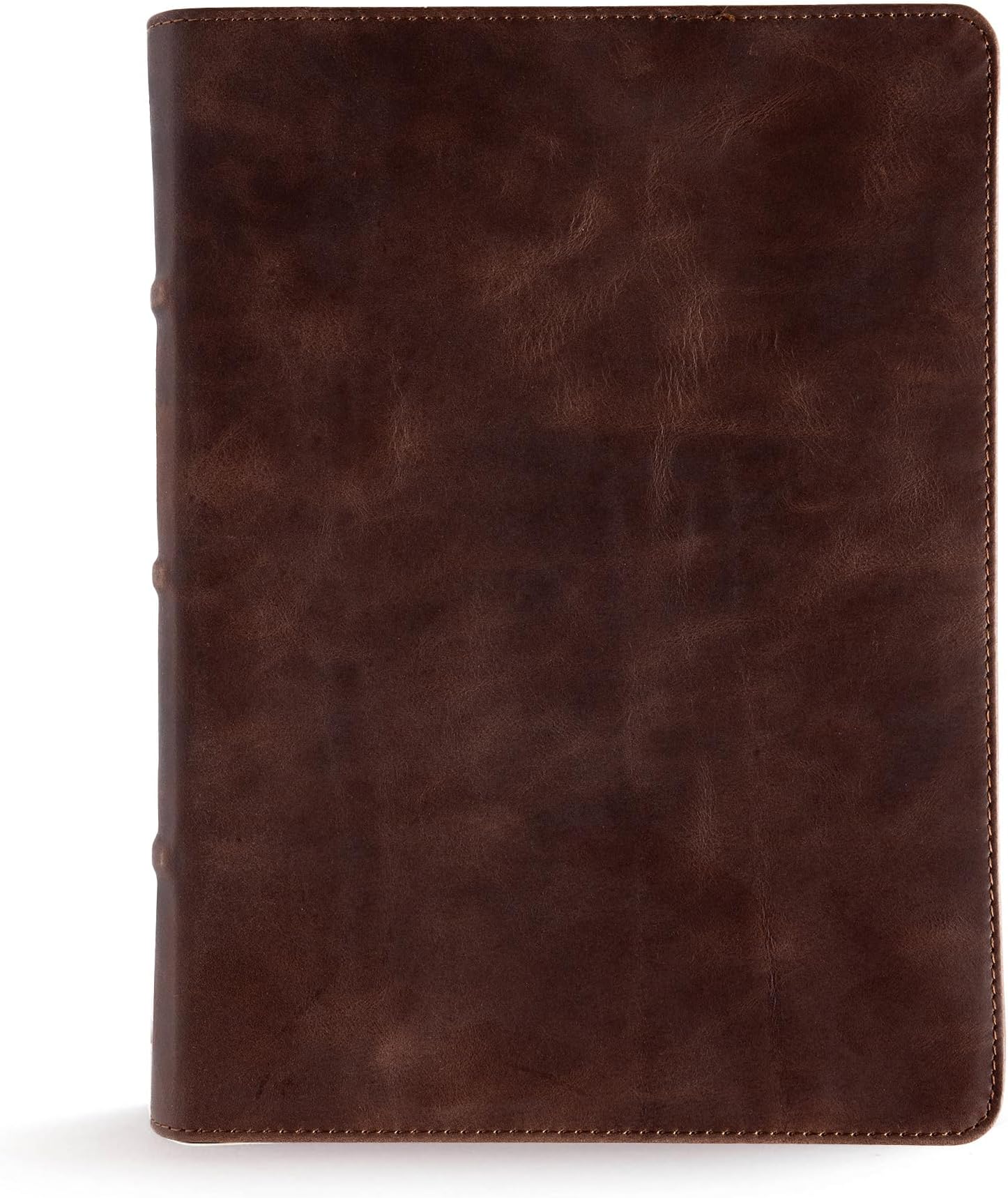 CSB Study Bible, Brown Genuine Leather, Indexed