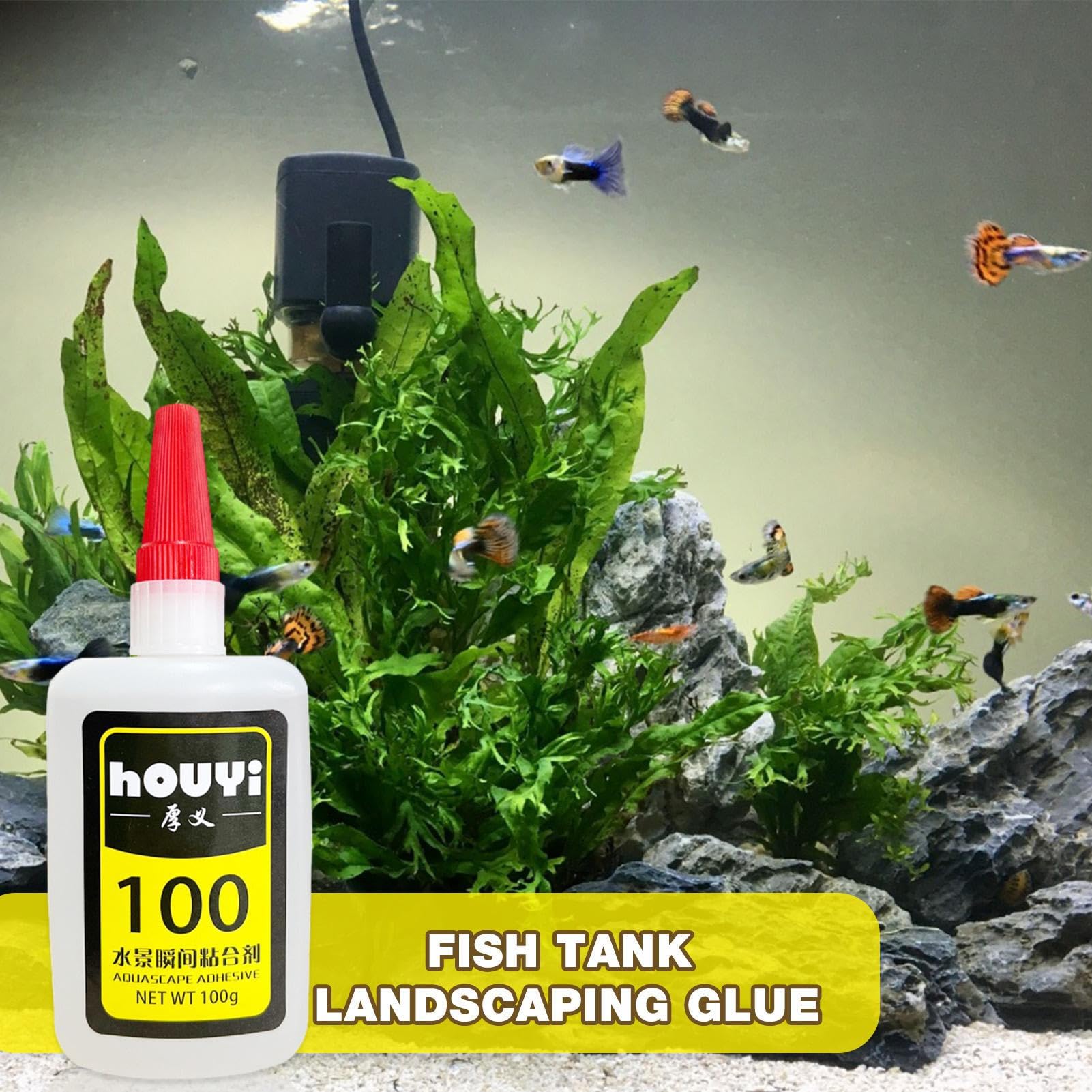 fish tank accessory glue Aquarium for Rocks,Clear 50G/100G Instant Glue Waterproof Aquarium Adhesive icast26 Safe and non New Sevylor 9' Fishing Size:10lb-300Yd