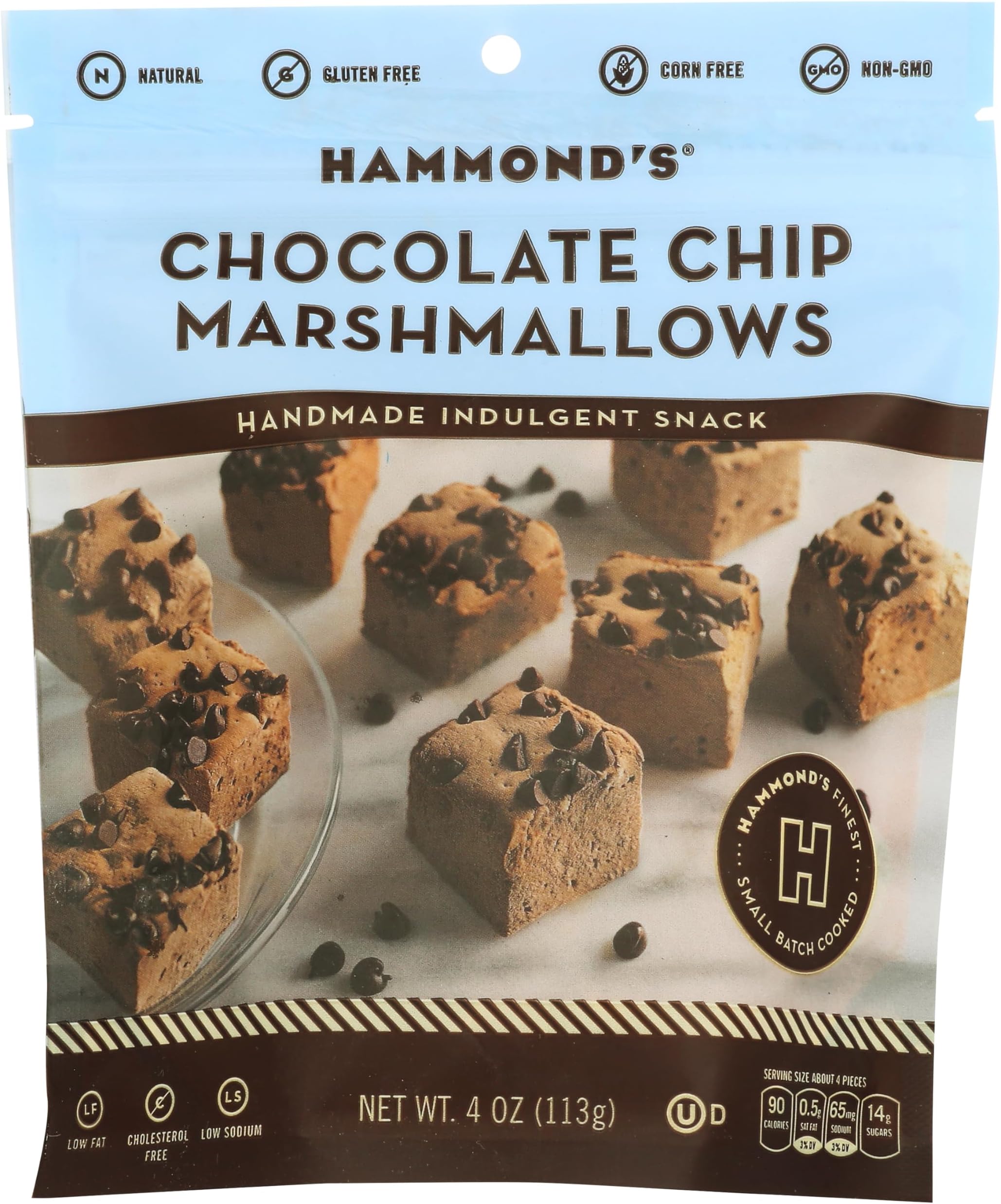 HAMMONDS CANDIES Chocolate Chip Marshmallows, 4 OZ